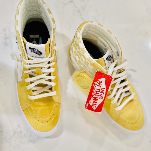 Sk8-Hi Pro Checkerboard Vans - Picture 10 of 12